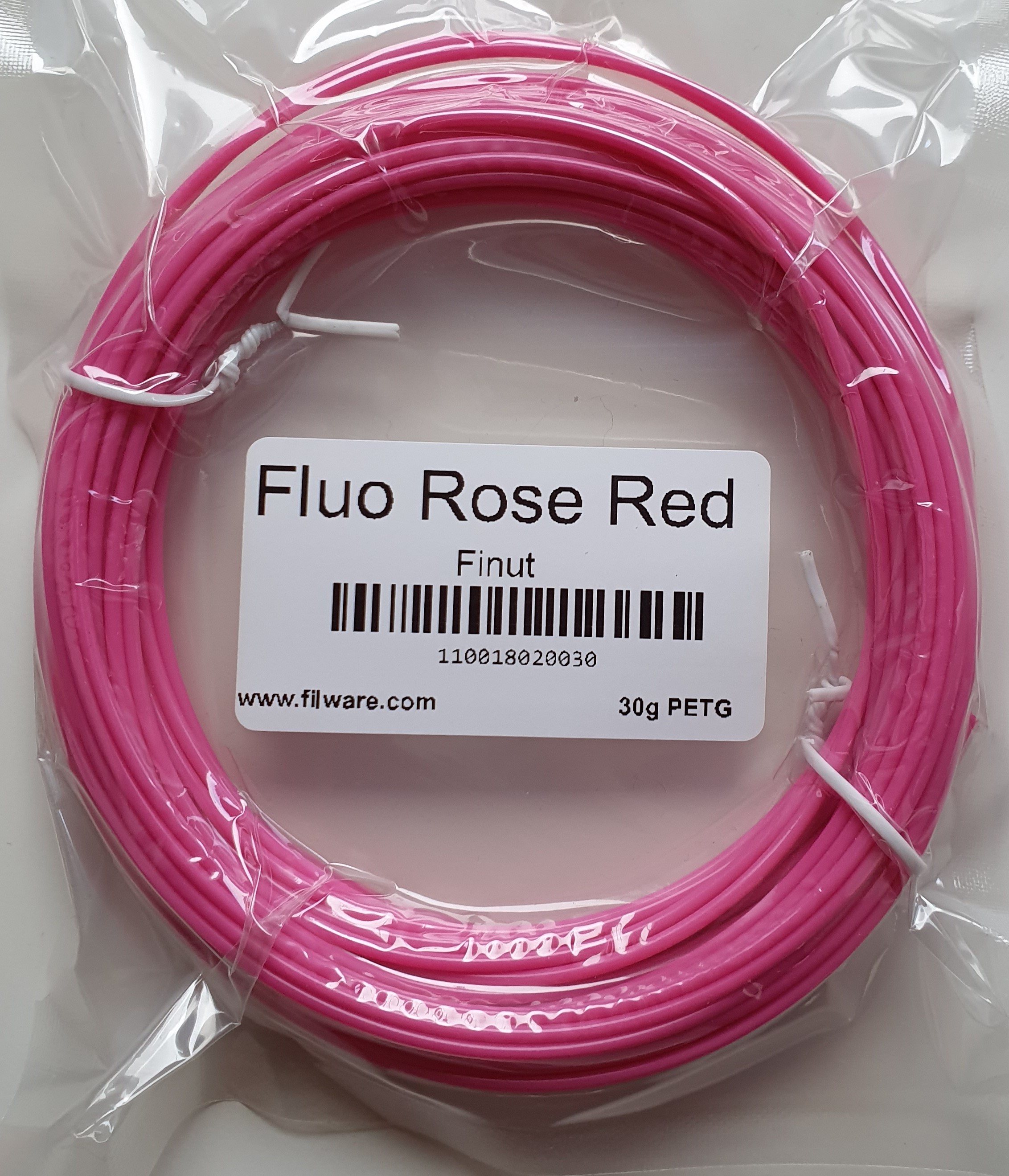 PETG Fluo Rose Red – 30g