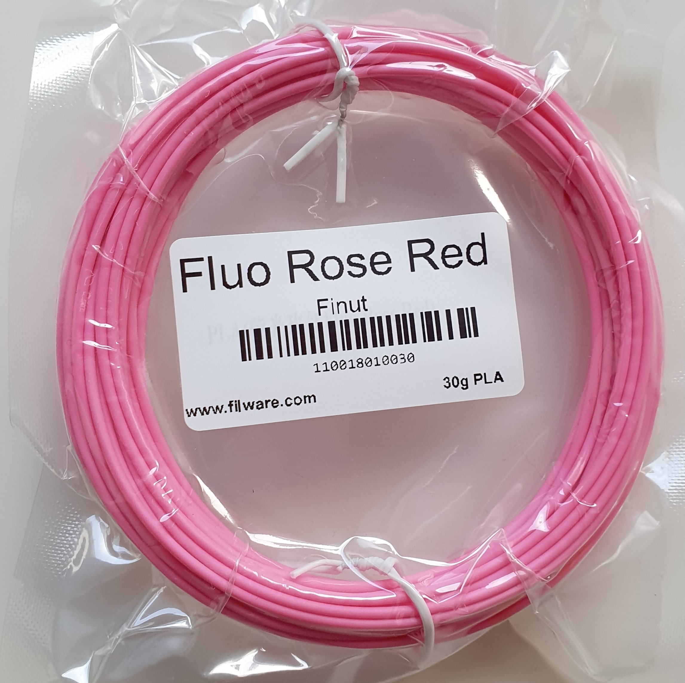 PLA-Florescent Fluo Rose Red – 30g